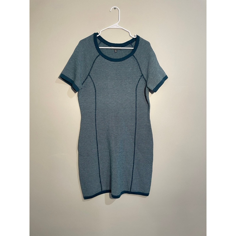 Title Nine Improv Short Sleeve Sweater Dress Size Large